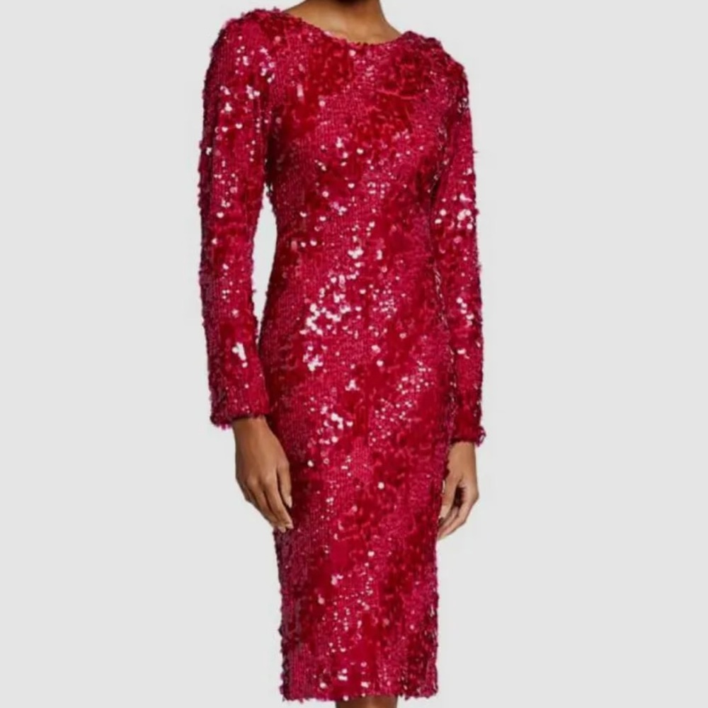 Dress the Population Susanna Dress with sequins Small